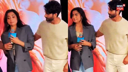 Rashmika Mandanna: ರಶ್ಮಿಕಾ ಹೆಗಲ ಮೇಲೆ ಕೈ ಹಾಕಿದ ಬಾಲಿವುಡ್ ನಟ! ಸಿಟ್ಟಾದ್ರಾ ಶ್ರೀವಲ್ಲಿ? | Bollywood Actor Shahid Kapoor put hand on Rashmika Mandanna | | ACTPnews