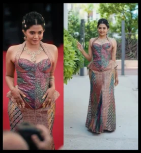 Disha Madan: Cannesನಲ್ಲಿ ಮತ್ತೆ ಮಿಂಚಿದ ದಿಶಾ ಮದನ್! 80 ವರ್ಷದ ಹಳೆ ಸೀರೆಯ ಗೌನ್ ತೊಟ್ಟ ನಟಿ | | ACTPnews