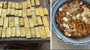 Gold Bars: ಮನೆ ರಿಪೇರಿ ಮಾಡುತ್ತಿದ್ದ ಕೆಲಸಗಾರರಿಗೆ ಸಿಕ್ತು 100 ಕೋಟಿ ಮೌಲ್ಯದ ಚಿನ್ನ, ಗೋಡೆಯಿಂದ ಹೊರಬಂತು ಬಂಗಾರದ ನಾಣ್ಯಗಳು! | ಟ್ರೆಂಡಿಂಗ್ ಸುದ್ದಿ | ACTPnews