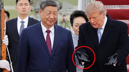 Donald Trump and Xi Jinping