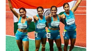 Asian Games 2026: ಅಥ್ಲೆಟಿಕ್ಸ್​​ನಲ್ಲಿ ಕೊನೆಯ ದಿನ ಭಾರತಕ್ಕೆ ಮೊದಲ ಚಿನ್ನ! 4X400 ರಿಲೇಯಲ್ಲಿ ಐತಿಹಾಸಿಕ ಪದಕ ಗೆದ್ದ ಮಹಿಳಾ ತಂಡ | ಕ್ರೀಡಾ ಸುದ್ದಿ | ACTPnews