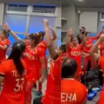 Asian Games: ಹೆಗಲ ಮೇಲೆ ಕೋಚ್, ಡ್ರೆಸಿಂಗ್ ರೂಂನಲ್ಲಿ ಚಾಂಪಿಯನ್‌ಗಳ ಡಾನ್ಸ್‌: ಐತಿಹಾಸಿಕ ಚಿನ್ನ ಗೆದ್ದ ಭಾರತೀಯ ಮಹಿಳಾ ಹಾಕಿ ಪಡೆಯ ಸಂಭ್ರಮ | ಕ್ರೀಡಾ ಸುದ್ದಿ | ACTPnews